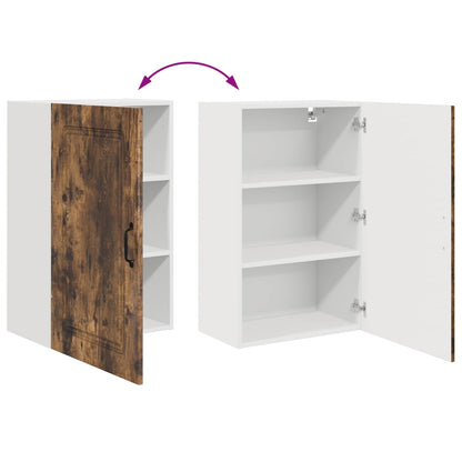 vidaXL Dishwasher Panel Kalmar Smoked Oak 50 x 31 x 80 cm