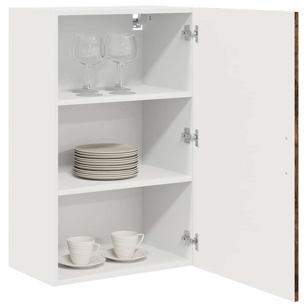 vidaXL Dishwasher Panel Kalmar Smoked Oak 50 x 31 x 80 cm