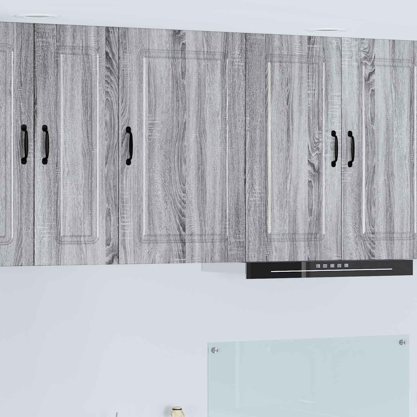 vidaXL Dishwasher Panel Kalmar Grey Sonoma 50 x 31 x 80 cm