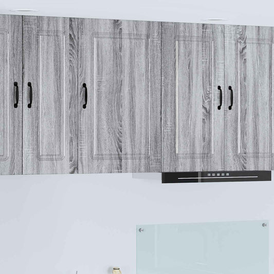 vidaXL Dishwasher Panel Kalmar Grey Sonoma 50 x 31 x 80 cm