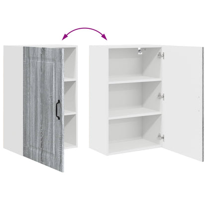 vidaXL Dishwasher Panel Kalmar Grey Sonoma 50 x 31 x 80 cm
