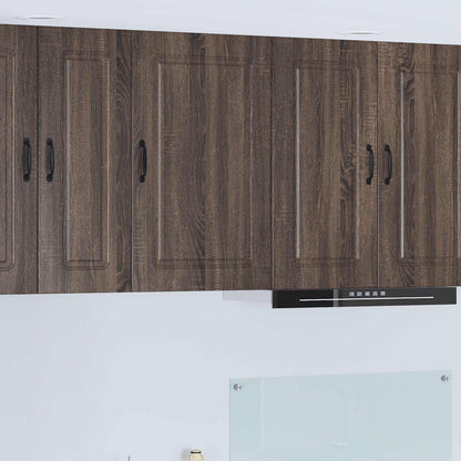 vidaXL Dishwasher Panel Kalmar Brown Oak 50 x 31 x 80 cm