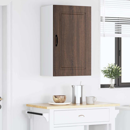 vidaXL Dishwasher Panel Kalmar Brown Oak 50 x 31 x 80 cm