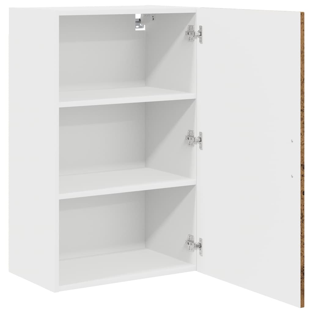 vidaXL Dishwasher Panel with Storage Kalmar Old Wood 50 x 31 x 80 cm
