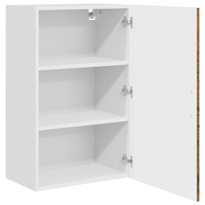 vidaXL Dishwasher Panel with Storage Kalmar Old Wood 50 x 31 x 80 cm