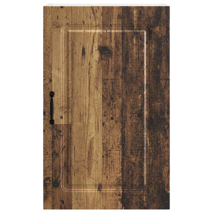 vidaXL Dishwasher Panel with Storage Kalmar Old Wood 50 x 31 x 80 cm