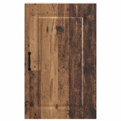 vidaXL Dishwasher Panel with Storage Kalmar Old Wood 50 x 31 x 80 cm