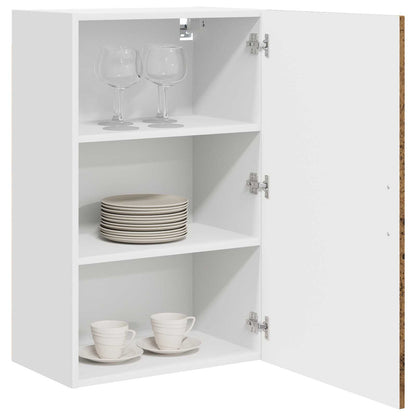 vidaXL Dishwasher Panel with Storage Kalmar Old Wood 50 x 31 x 80 cm