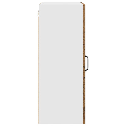 vidaXL Dishwasher Panel with Storage Kalmar Old Wood 50 x 31 x 80 cm