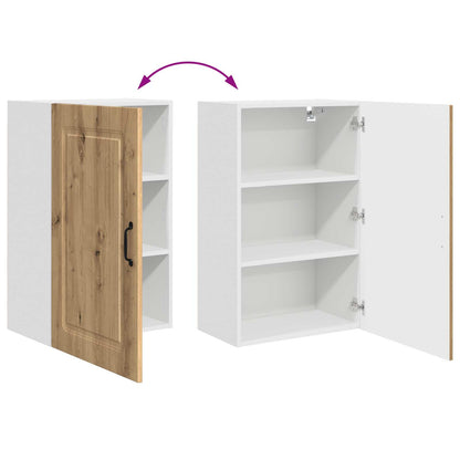 vidaXL Dishwasher Panel Kalmar Artisan Oak 50 x 31 x 80 cm