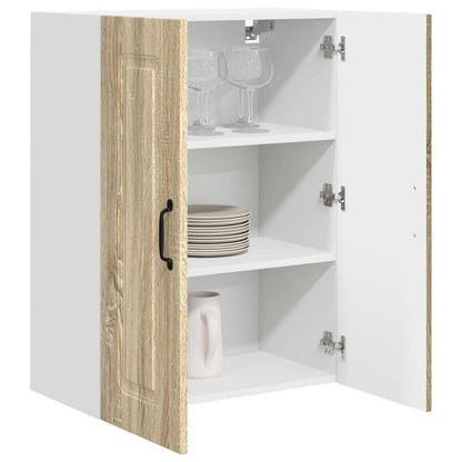 vidaXL Dishwasher Panel with Storage Kalmar Sonoma Oak 60 x 31 x 80 cm