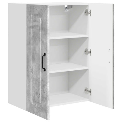 vidaXL Dishwasher Panel Kalmar Concrete Grey 60 x 31 x 80 cm