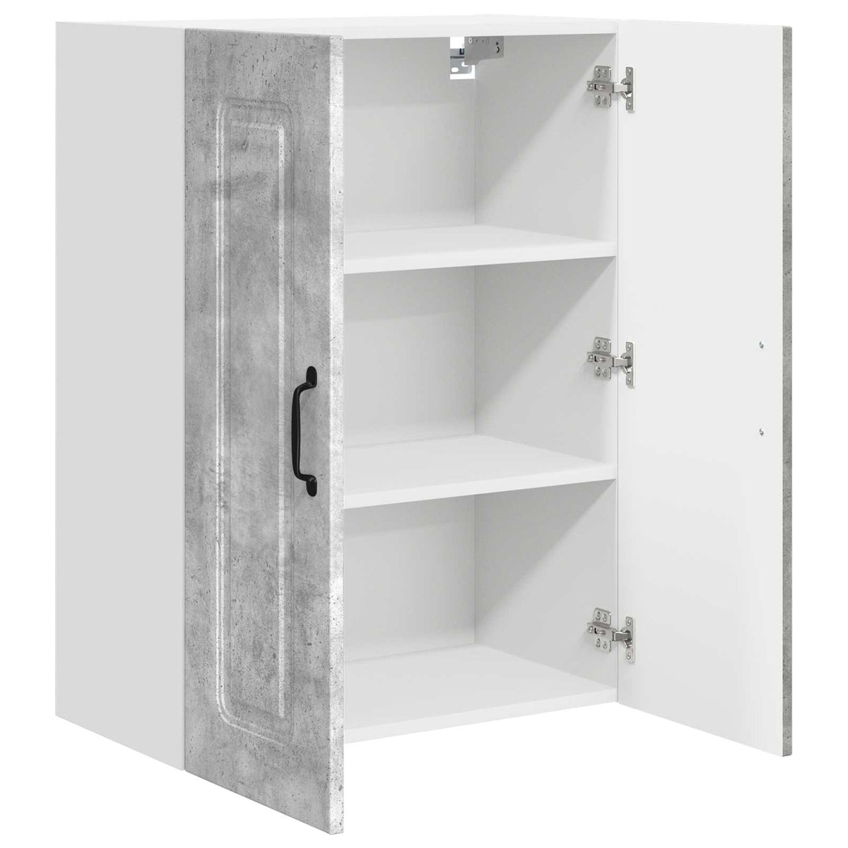 vidaXL Dishwasher Panel Kalmar Concrete Grey 60 x 31 x 80 cm