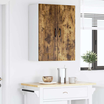 vidaXL Dishwasher Panel Kalmar Smoked Oak 60 x 31 x 80 cm