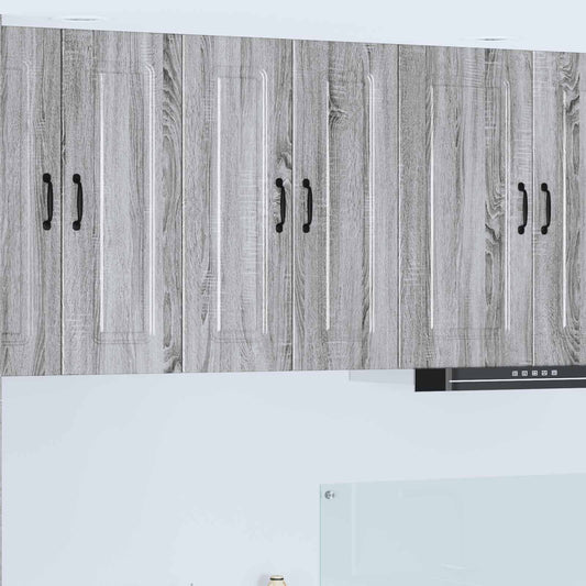 vidaXL Dishwasher Panel Kalmar Grey Sonoma 60 x 31 x 80 cm
