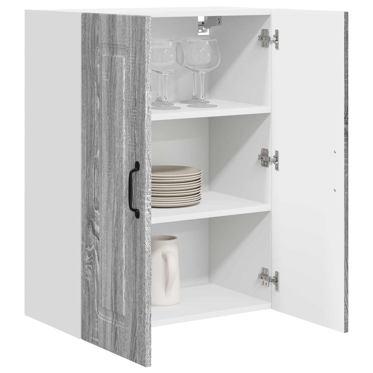 vidaXL Dishwasher Panel Kalmar Grey Sonoma 60 x 31 x 80 cm