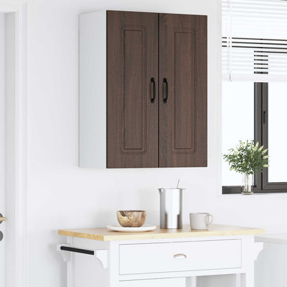 vidaXL Dishwasher Panel Kalmar Brown Oak 60 x 31 x 80 cm