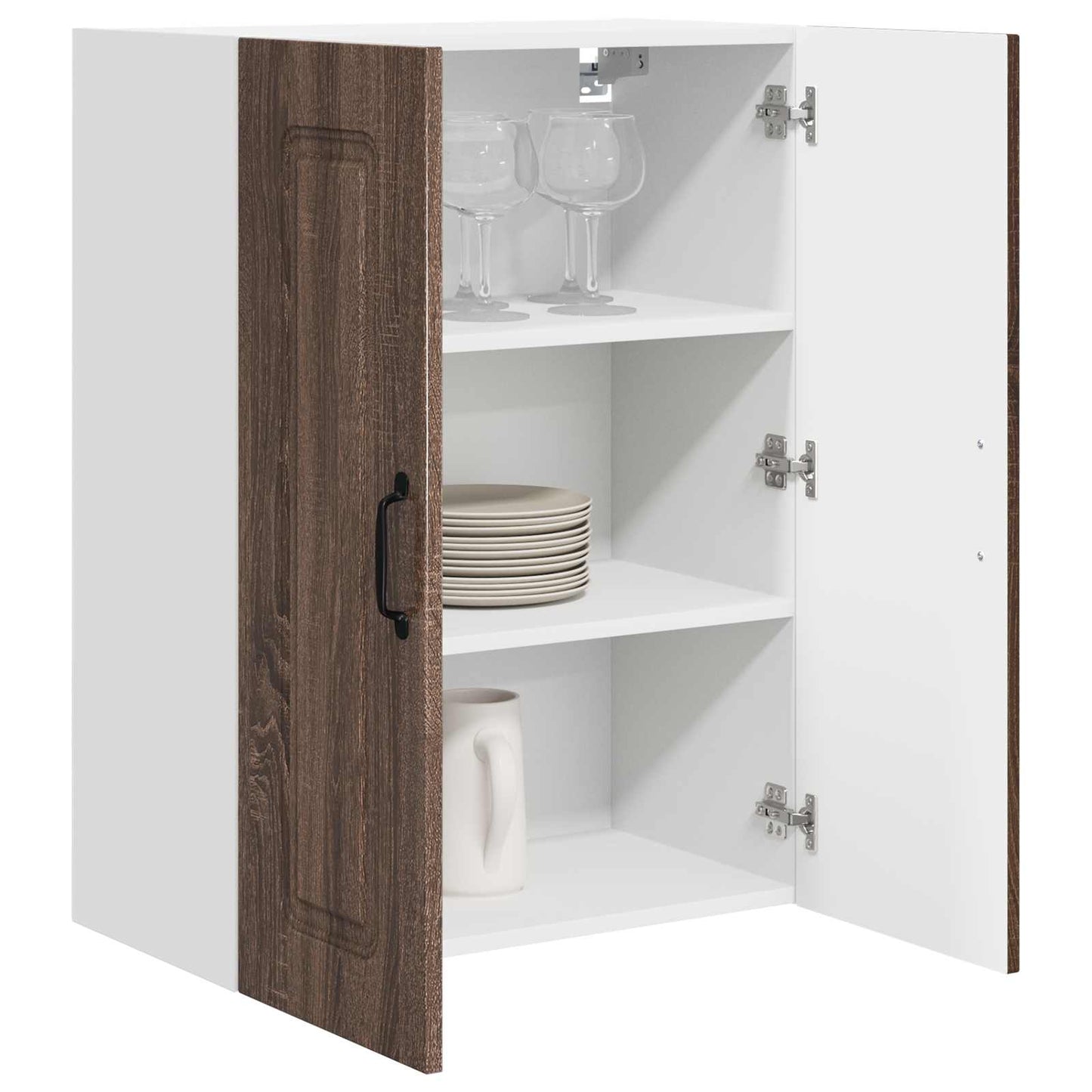 vidaXL Dishwasher Panel Kalmar Brown Oak 60 x 31 x 80 cm