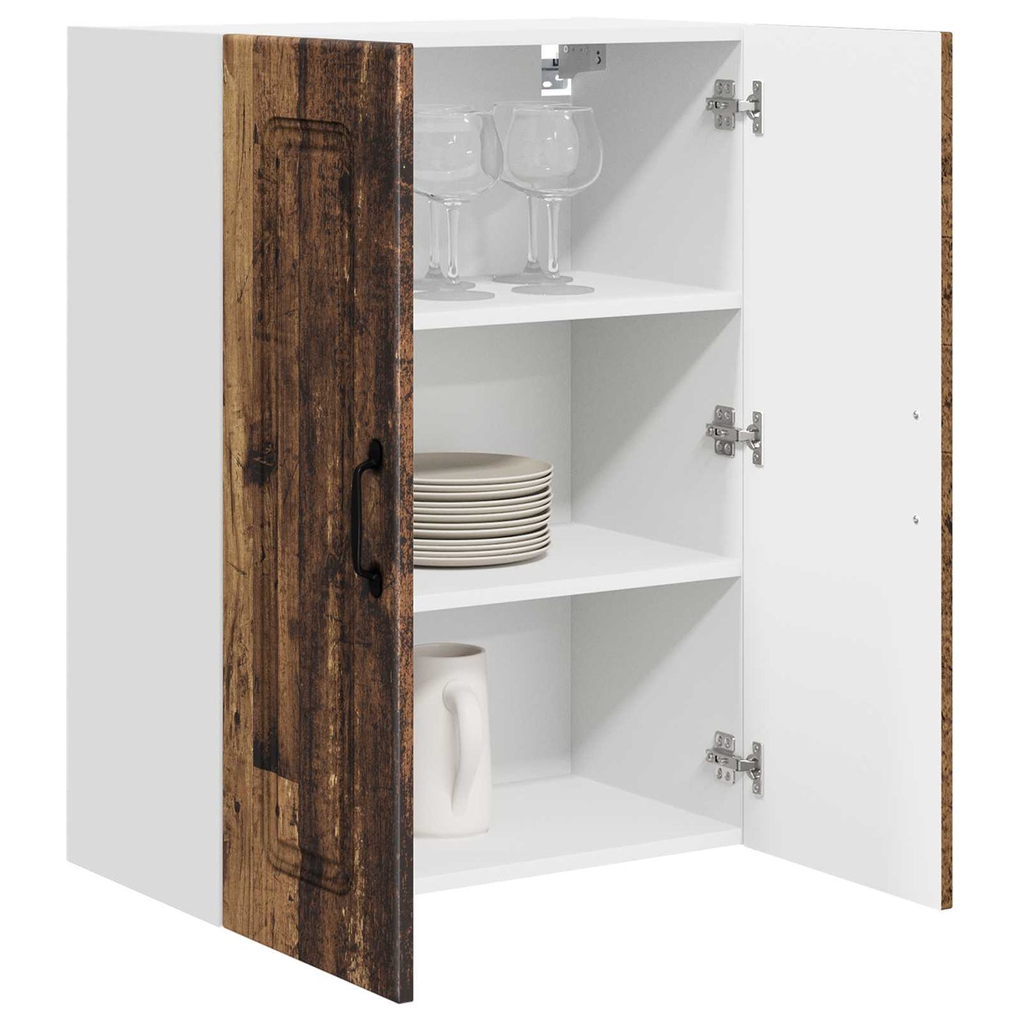 vidaXL Dishwasher Panel Kalmar Old Wood 60 x 31 x 80 cm