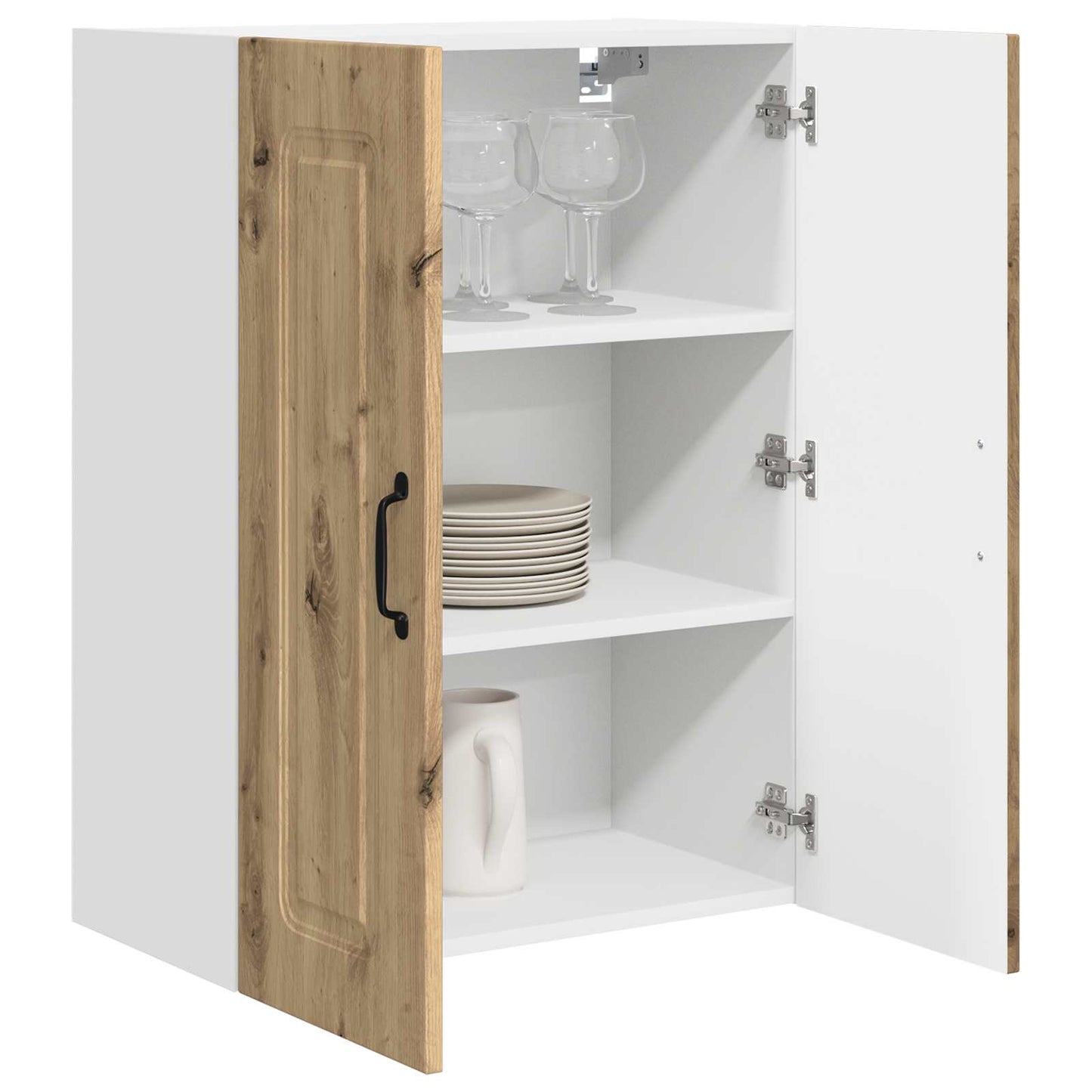 vidaXL Dishwasher Panel Kalmar Artisan Oak 60 x 31 x 80 cm