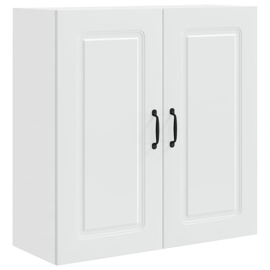 vidaXL Dishwasher Panel Kalmar White 80 x 31 x 80 cm Engineered Wood