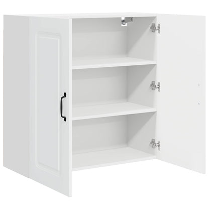 vidaXL Dishwasher Panel Kalmar White 80 x 31 x 80 cm Engineered Wood