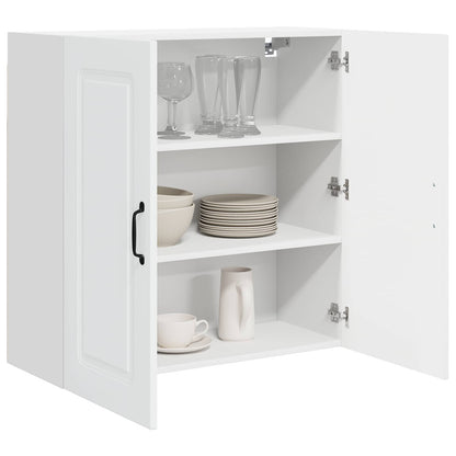 vidaXL Dishwasher Panel Kalmar White 80 x 31 x 80 cm Engineered Wood