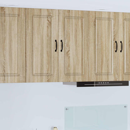 vidaXL Dishwasher Panel Kalmar Sonoma Oak 80 x 31 x 80 cm