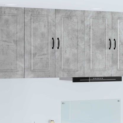 vidaXL Dishwasher Panel Kalmar Concrete Grey 80 x 31 x 80 cm