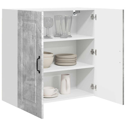 vidaXL Dishwasher Panel Kalmar Concrete Grey 80 x 31 x 80 cm