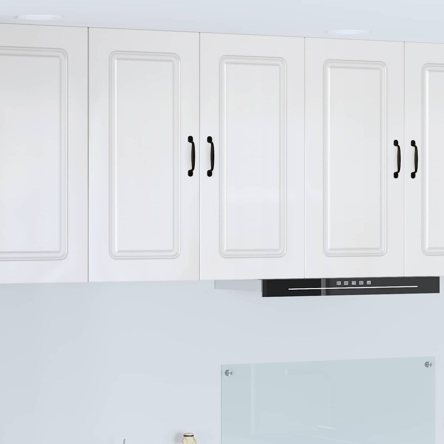 vidaXL Dishwasher Panel Kalmar High Gloss White 80 x 31 x 80 cm