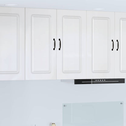 vidaXL Dishwasher Panel Kalmar High Gloss White 80 x 31 x 80 cm