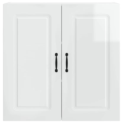 vidaXL Dishwasher Panel Kalmar High Gloss White 80 x 31 x 80 cm