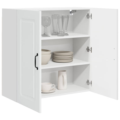 vidaXL Dishwasher Panel Kalmar High Gloss White 80 x 31 x 80 cm