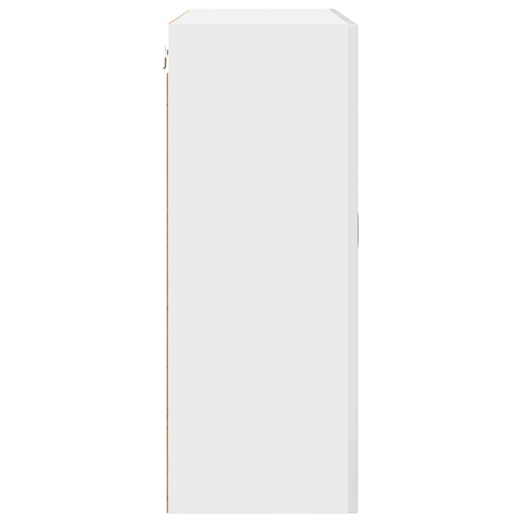 vidaXL Dishwasher Panel Kalmar High Gloss White 80 x 31 x 80 cm