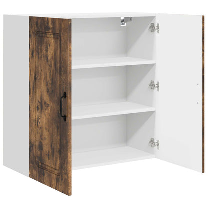 vidaXL Dishwasher Panel Kalmar Smoked Oak 80 x 31 x 80 cm