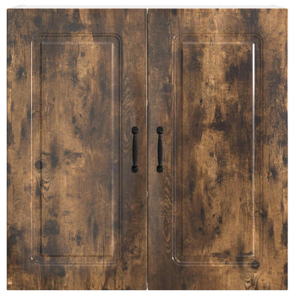 vidaXL Dishwasher Panel Kalmar Smoked Oak 80 x 31 x 80 cm