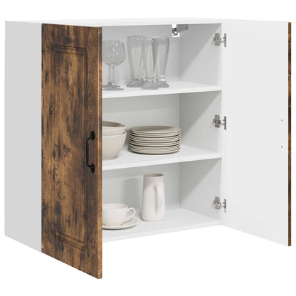 vidaXL Dishwasher Panel Kalmar Smoked Oak 80 x 31 x 80 cm