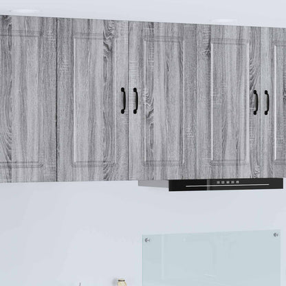 vidaXL Dishwasher Panel Kalmar Grey Sonoma 80 x 31 x 80 cm