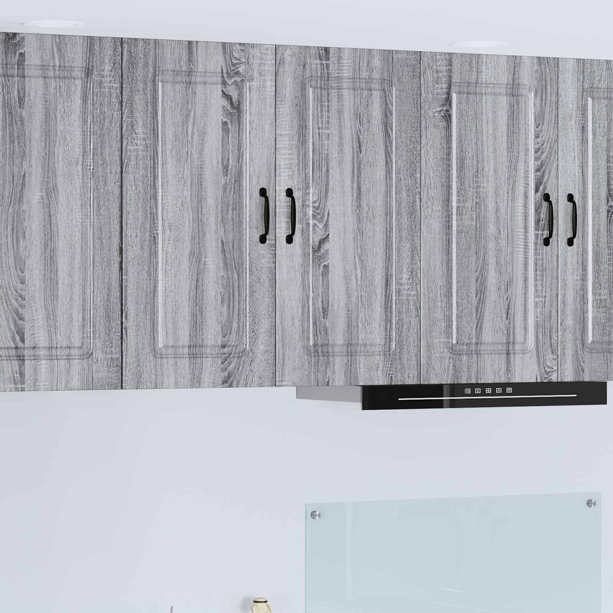vidaXL Dishwasher Panel Kalmar Grey Sonoma 80 x 31 x 80 cm