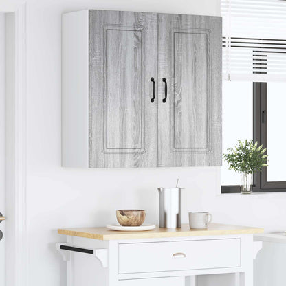 vidaXL Dishwasher Panel Kalmar Grey Sonoma 80 x 31 x 80 cm