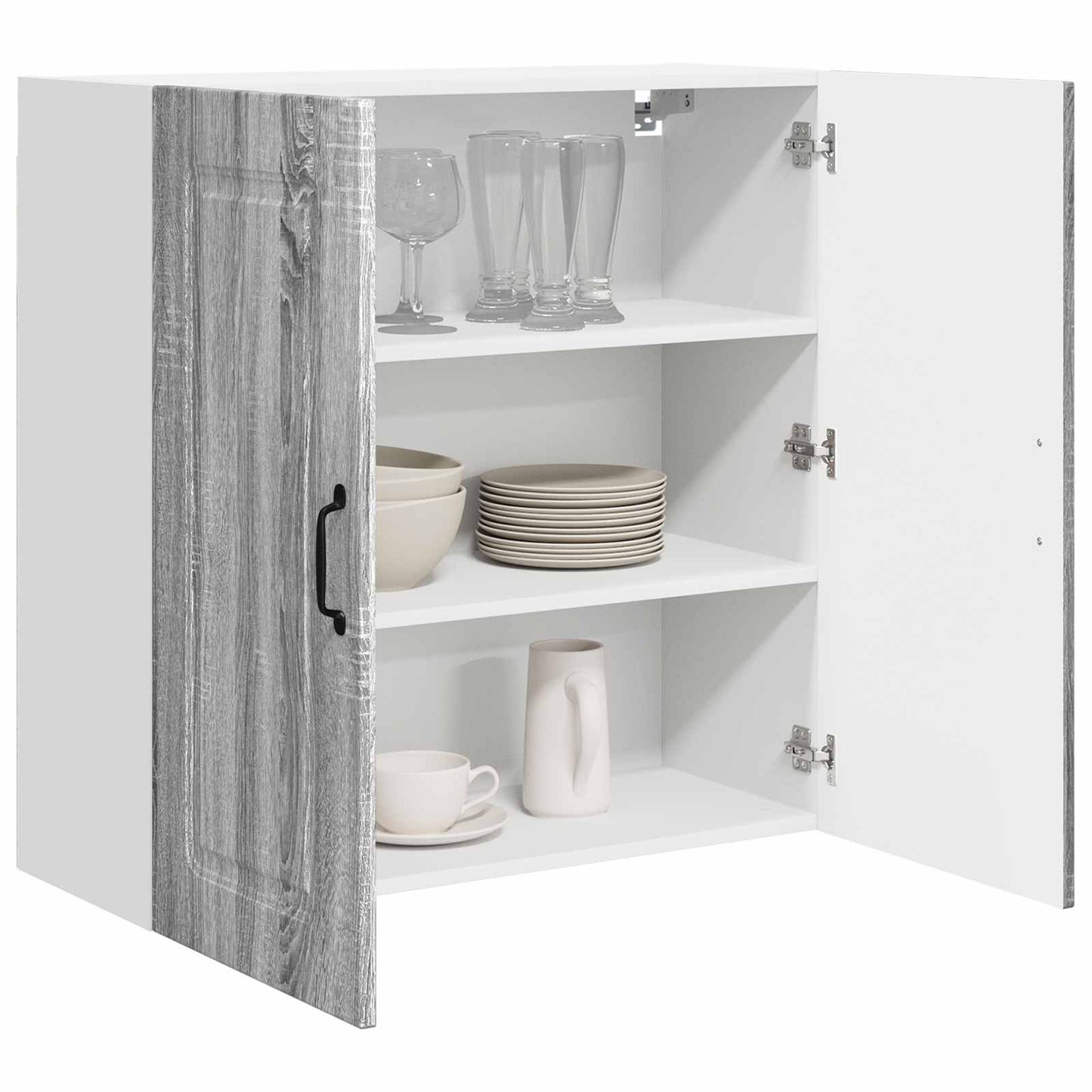 vidaXL Dishwasher Panel Kalmar Grey Sonoma 80 x 31 x 80 cm