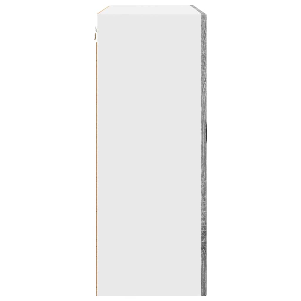 vidaXL Dishwasher Panel Kalmar Grey Sonoma 80 x 31 x 80 cm