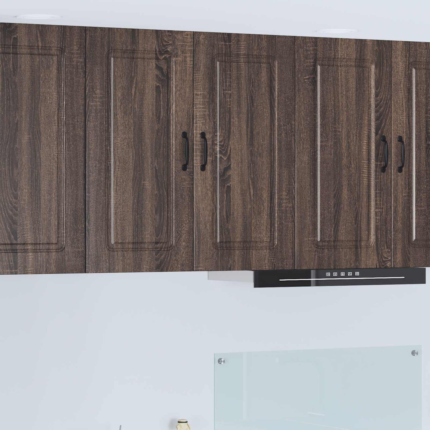 vidaXL Dishwasher Panel Kalmar Brown Oak 80 x 31 x 80 cm