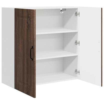 vidaXL Dishwasher Panel Kalmar Brown Oak 80 x 31 x 80 cm