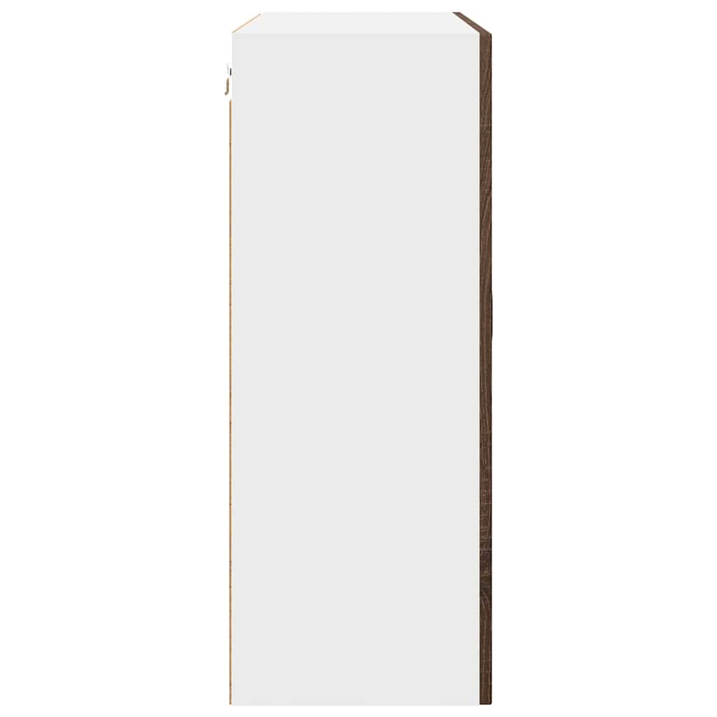 vidaXL Dishwasher Panel Kalmar Brown Oak 80 x 31 x 80 cm