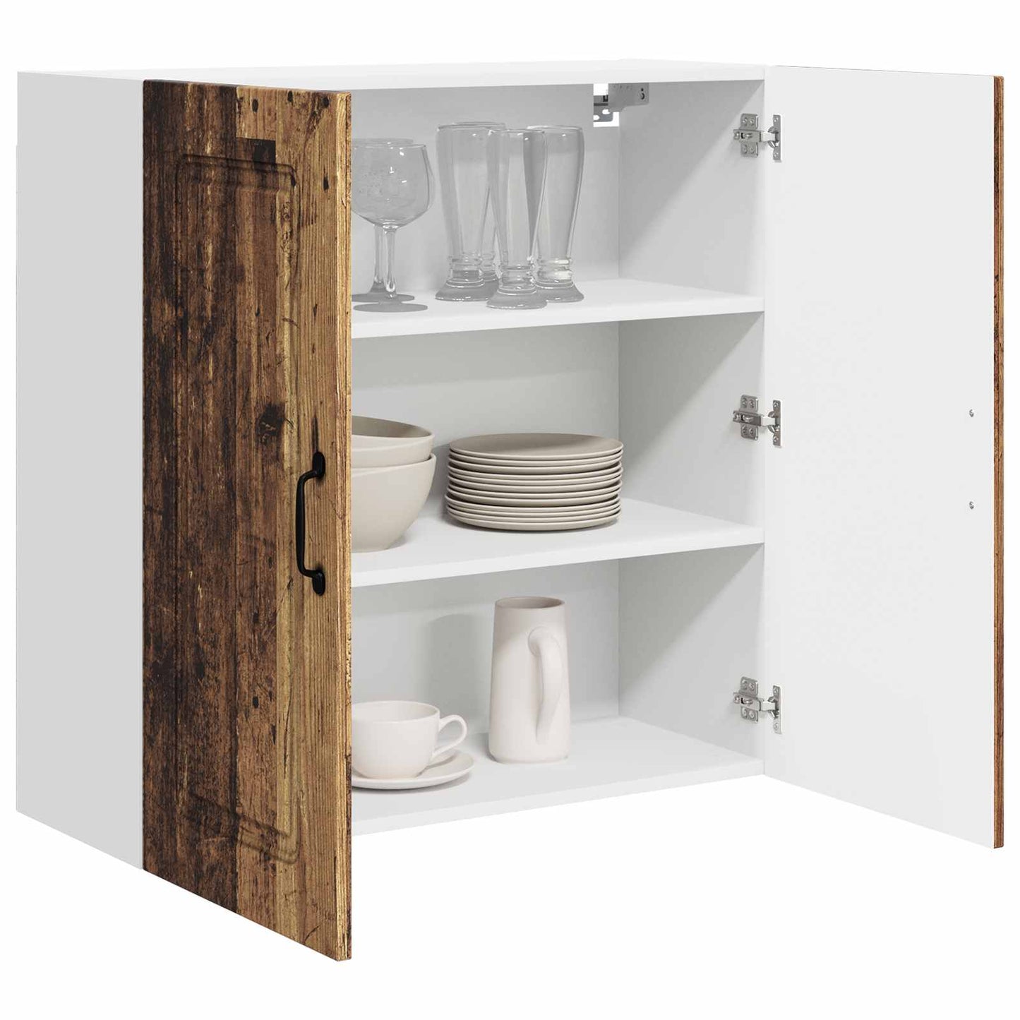vidaXL Dishwasher Panel Kalmar Old Wood 80 x 31 x 80 cm