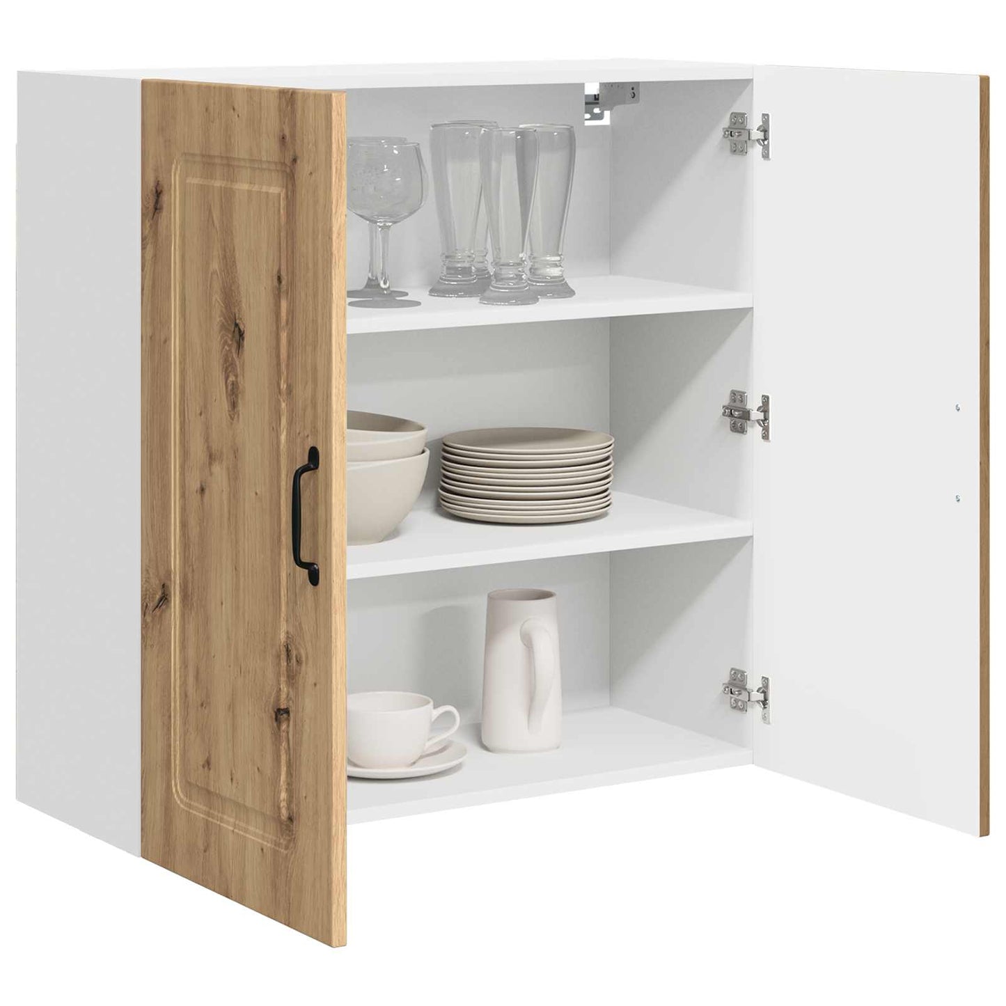 vidaXL Dishwasher Panel Kalmar Artisan Oak 80 x 31 x 80 cm