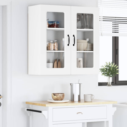 vidaXL Dishwasher Panel Kalmar White 80 x 31 x 80 cm Engineered Wood