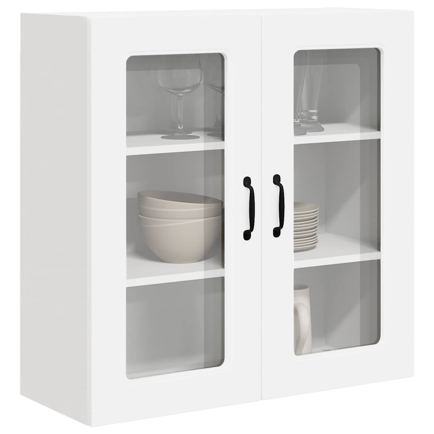 vidaXL Dishwasher Panel Kalmar White 80 x 31 x 80 cm Engineered Wood